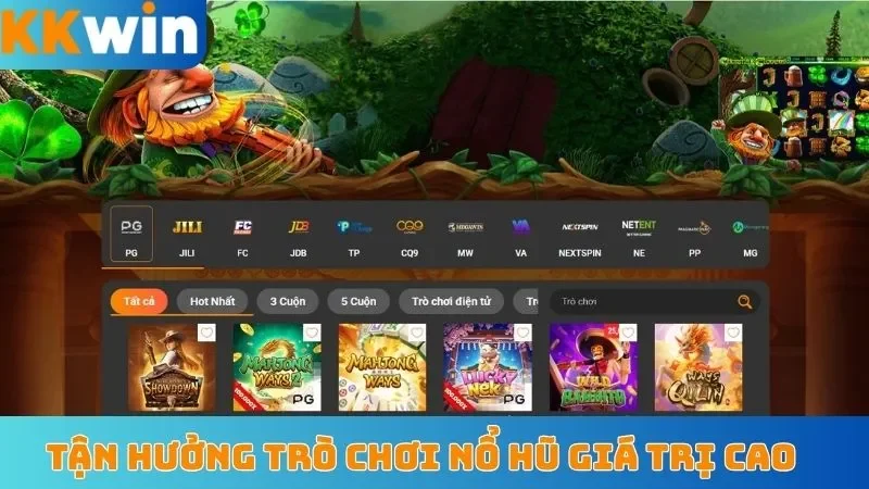Tận hưởng trò chơi nổ hũ giá trị cao